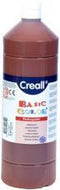 Plakkaatverf creall basic donkerbruin 1000ml | 1 fles