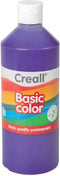 Plakkaatverf creall basic paars 500ml | Fles a 500 milliliter