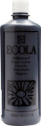 Plakkaatverf Ecola flacon van 1.000 ml, zwart
