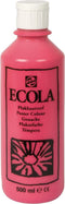 Plakkaatverf Ecola flacon van 500 ml, tyrisch roze (magenta)