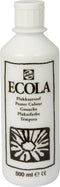 Plakkaatverf Ecola flacon van 500 ml, wit