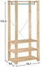 Planken Astigarraga Evolution Jurken Pijnboom (175x 76,7 x 43 cm)