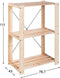 Planken Astigarraga Evolution3 Pijnboom (111 x 76,7 x 43 cm)