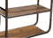 Planken DKD Home Decor 73 x 19 x 50 cm Spiegel Zwart Metaal Hout Donkerbruin