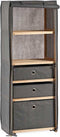 Planken Grijs Hout Stof (28 x 113 x 42 cm)
