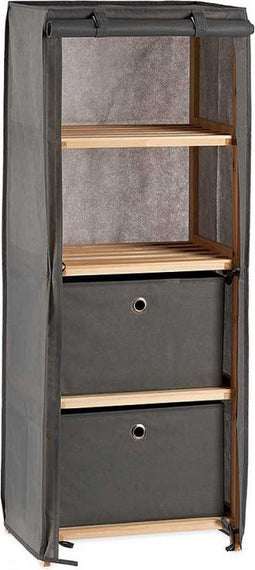 Planken Grijs Hout Stof (28 x 113 x 42 cm)