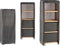 Planken Grijs Hout Stof (28 x 113 x 42 cm)