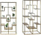 Planken Metaal Metaal Goudkleurig (45 x 200 x 100 cm)