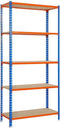 Planken Simon Rack Maderclick 5/400 750 Kg Metaal 5 Planken Spaanderplaat (180 X 90 X 40 Cm)