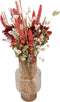 Plant in a Box - Boeket 'Lady in Red' - Droogbloemen - hoogte 55cm