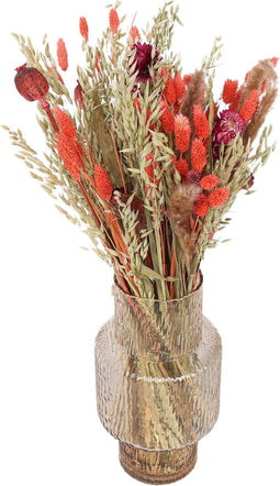 Plant in a Box - Boeket 'Large Zoey' - Droogbloemen - hoogte 55cm