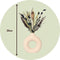 Plant in a Box - Boeket 'Ocean Breeze' - Droogbloemen - hoogte 35cm