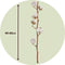 Plant in a Box - Cotton Branch - Katoen - Droogbloemen - set van 3 takken - Hoogte 40-60 cm