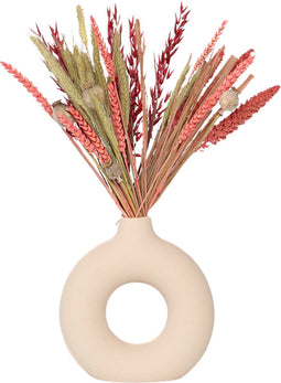Plant in a Box - Droogbloemen - Boeket 'Dining Sweetheart' - Hoogte 35cm - Papaver - Triticale - Haver - Tarwe - Setarea
