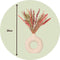 Plant in a Box - Droogbloemen - Boeket 'Dining Sweetheart' - Hoogte 35cm - Papaver - Triticale - Haver - Tarwe - Setarea
