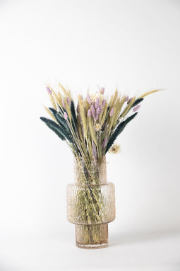 Plant in a Box - Droogbloemen - Boeket 'Loose Fit Brussels' - Hoogte 50cm - Setarea - Helichrysum - Phalaris - Triticale