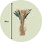 Plant in a Box - Droogbloemen - Boeket 'Loose Fit Brussels' - Hoogte 50cm - Setarea - Helichrysum - Phalaris - Triticale
