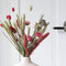 Plant in a Box - Droogbloemen - Boeket 'Pink Cocktail' - Hoogte 35cm - Phalaris - Papaver - Triticum - Setarea - Helichrysum - Lagurus Ovatus