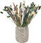 Plant in a Box - Droogbloemen - Boeket 'Trendy Comfort' - Hoogte 55cm - Helichrysum - Phalaris - Tarwe - Gypsophila - Reed bunch