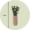 Plant in a Box - Droogbloemen - Boeket 'Trendy Comfort' - Hoogte 55cm - Helichrysum - Phalaris - Tarwe - Gypsophila - Reed bunch