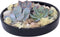 Plant in a Box - Rootless - Echeveria Garden Mix Black - vetplanten op decoratieve schaal - Zwart - 20 cm