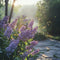 Plant in a Box - Syringa vulgaris 'Michel Buchner' - Set van 4 - Sierheester voor in de tuin - Bijzonder hartvormig blad - Pot 17cm - Hoogte 25-40cm
