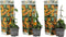 Plant in a Box - Thunbergia alata 'New Orange' - Set van 3 - Oranje Bloeiende klimplanten - Pot 9cm - Hoogte 25-40cm
