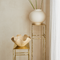 Plant stand Gallipoli, B Gold / Iron