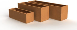 Plantenbak Artesa roestkleurig 150x40x40 cm Geroba