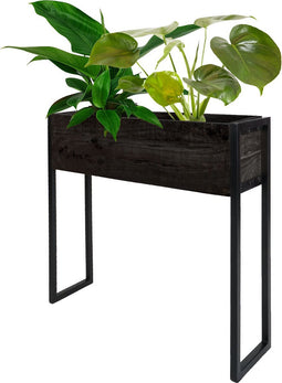 Plantenbak Faab Zwart Mangohout 72 cm