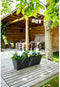 Plantenbak - GARDEN ID - Green Care Impact Zwart-Anth - 50 x 16 x 16 cm - 10 jaar garantie - 100% gerecycled - UV-/gelbestendig