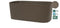 Plantenbak met waterreserve - GARDEN ID Respect - Taupe 50 x 17 cm - 100% huishoudelijk afval - 100% recyclebaar - Gestructureerd oppervlak.
