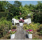 Plantenbak met waterreserve - GARDEN ID Respect - Wit 50 x 17 cm - 100% huishoudelijk afval - 100% recyclebaar - Gestructureerd oppervlak.
