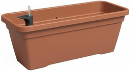 Plantenbak - Plastic - Terracotta - Rechthoekig - B57.9 x D24.3 x H22cm - ARTEVASI
