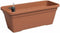 Plantenbak - Plastic - Terracotta - Rechthoekig - B57.9 x D24.3 x H22cm - ARTEVASI