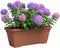 Plantenbak - Plastic - Terracotta - Rechthoekig - B57.9 x D24.3 x H22cm - ARTEVASI