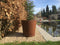 Plantenbak Ronda roestkleurig 100x35 cm Geroba