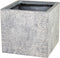 Plantenbak Utah Cubi Washed - l35 x b35 x h32cm - Lichtgrijs