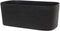 Plantenbak + waterreserve - GARDEN ID Respect - Zwart-Anth 50 x 17 cm - 100% huishoudelijk afval - 100% recyclebaar - Gestructureerd oppervlak