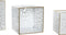 Plantenbakkenset DKD Home Decor Lakens Gouden Metaal 15 x 15 x 15 cm Wit Tropisch Blad van een plant