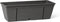 Plantenbakset met metalen haak, waterreservoir en afvoerafstandhouder - GARDEN ID Smart - Antraciet 50 cm