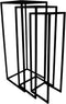 Plantenstandaard Fletcher - Zwart - Metaal - Set van 3