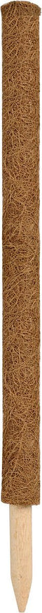 Plantenstok kokos / tonkinstokken bruin 60 cm - diameter 38 mm - plantensteunen / plantstokken
