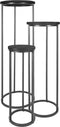 Plantentafels Rond - Zwart -