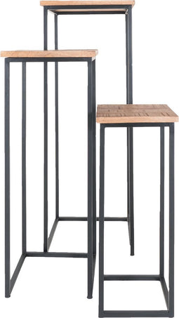Plantentafels Vierkant - Bruin -