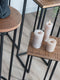 Plantentafels Vierkant - Bruin -