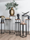 Plantentafels Vierkant - Bruin -
