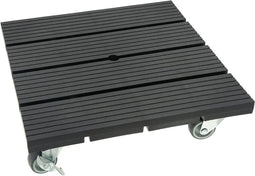 Plantentrolley - Plantenonderzetter - Voor binnen en buiten - draagvermogen tot 80 kg - Antraciet - 30x30cm