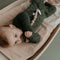 Snoozebaby Speenkoord - Fopspeenkoord Biologisch Katoen - Zachte Knopen - Beige Desert Sand