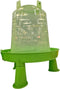 Plastic drinkfontein bajonet/op poot 3 liter groenGebr. de Boon